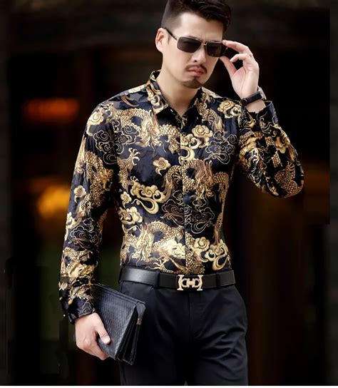 luxury silk shirts for men.